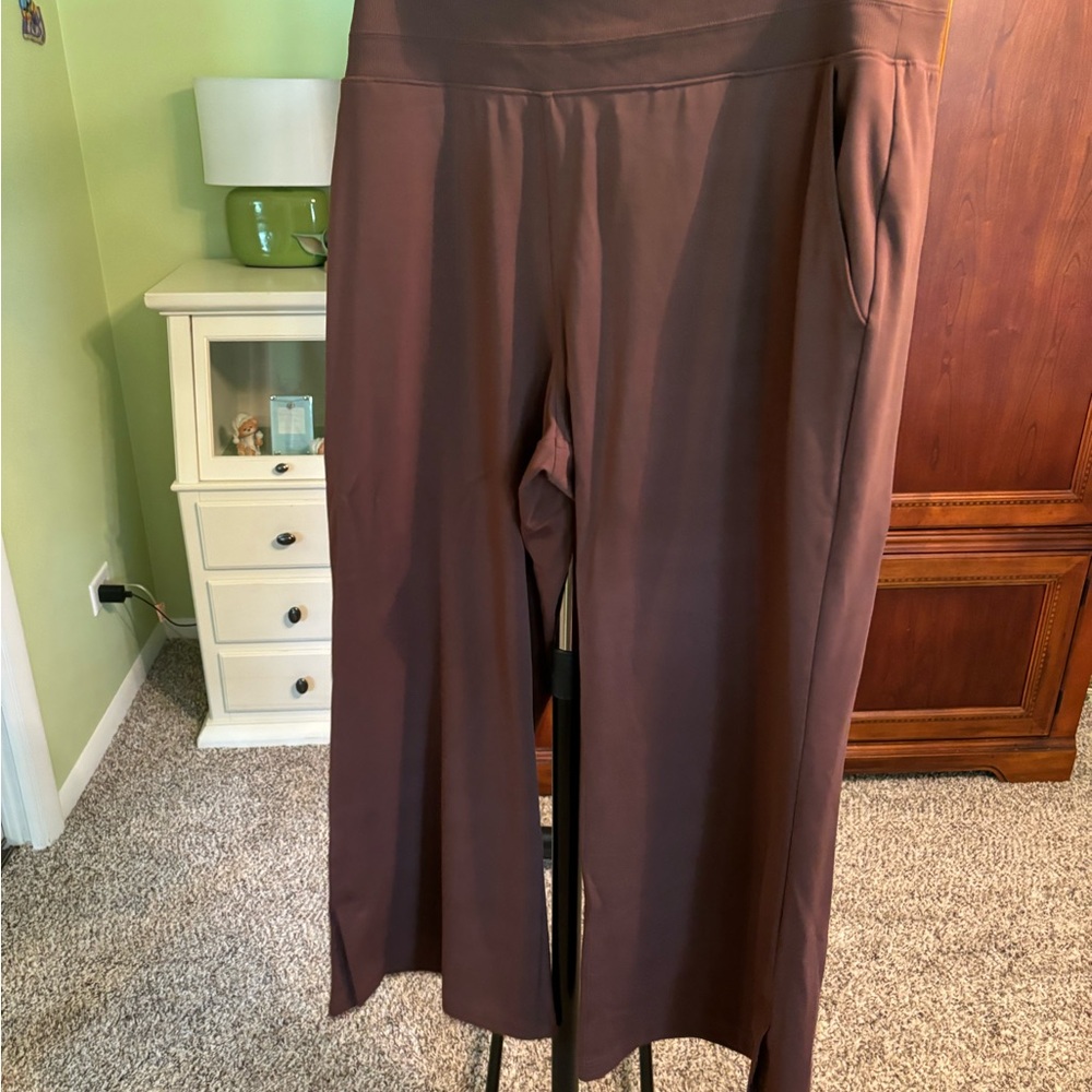 Athleta Lounge Wide leg Pants